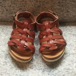 Brown Sandals size 7 Toddler